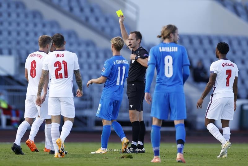 بالصور : المنتخب الانجليزي يعبر الايسلندي بشق الانفس