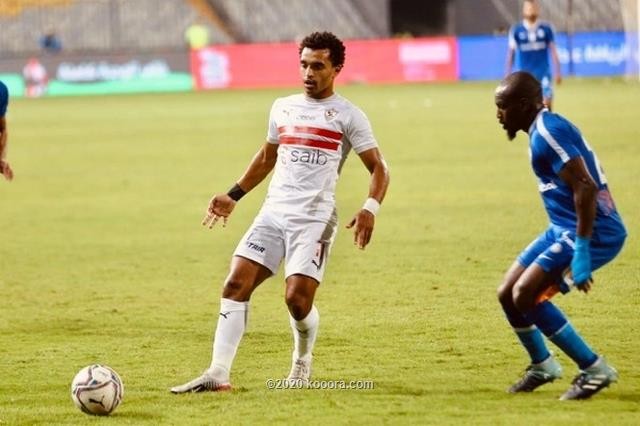 بالصور : في مباراة مثيرة سموحة يحصل على نقطة من حساب الزمالك