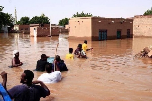 ضحايا فياضانات السودان تصل لأكثر من 100 قتيل وعشرات الجرحى