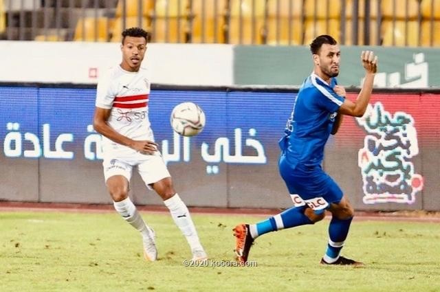 بالصور : في مباراة مثيرة سموحة يحصل على نقطة من حساب الزمالك