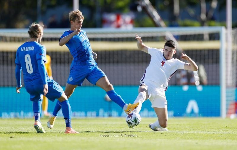 بالصور : المنتخب الانجليزي يعبر الايسلندي بشق الانفس