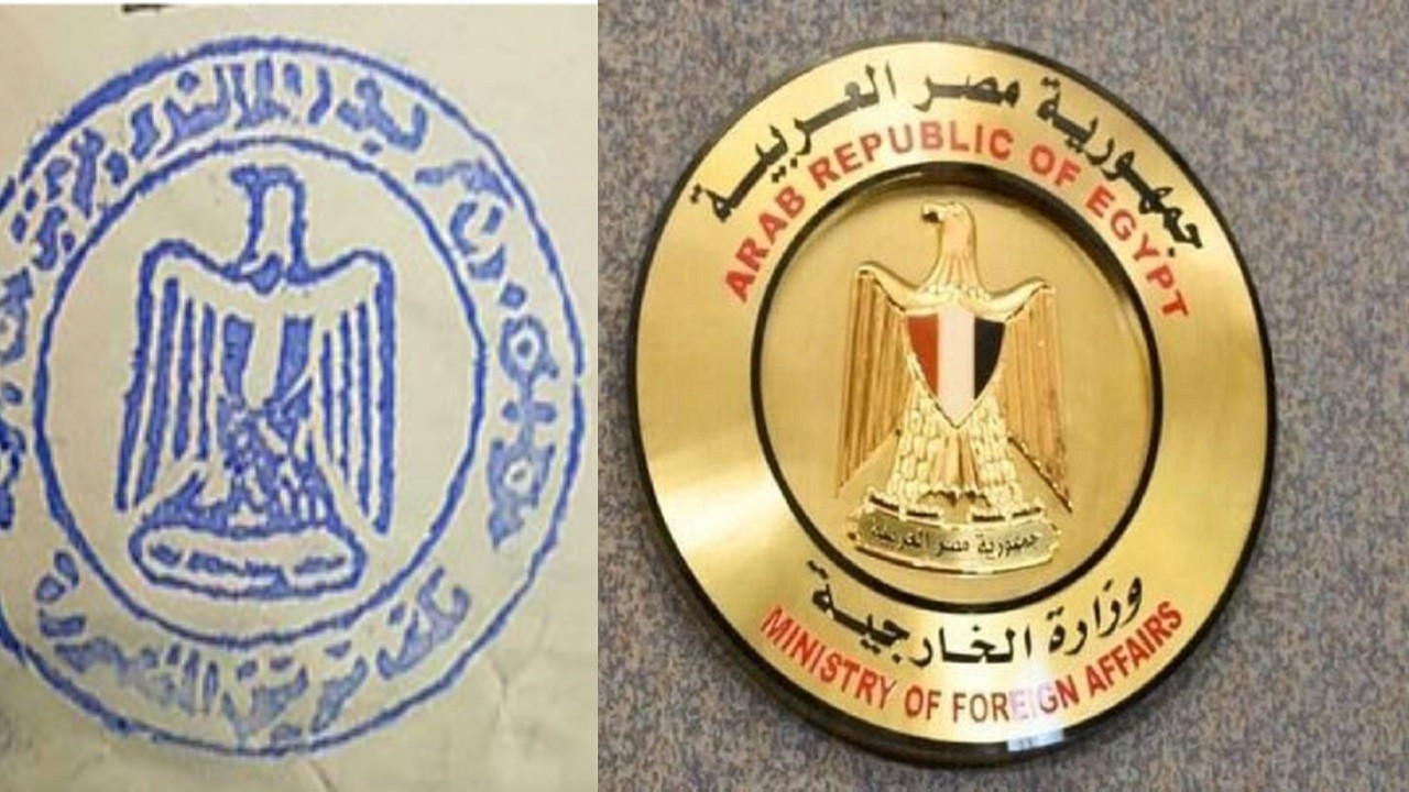 شاهدوا| مصر: وزارة الخارجية تعلن ضياع "ختم النسر"