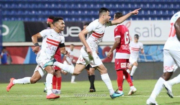 بالصور : الزمالك يعزز الوصافة ويطيح بالحدود خارج الدوري المصري