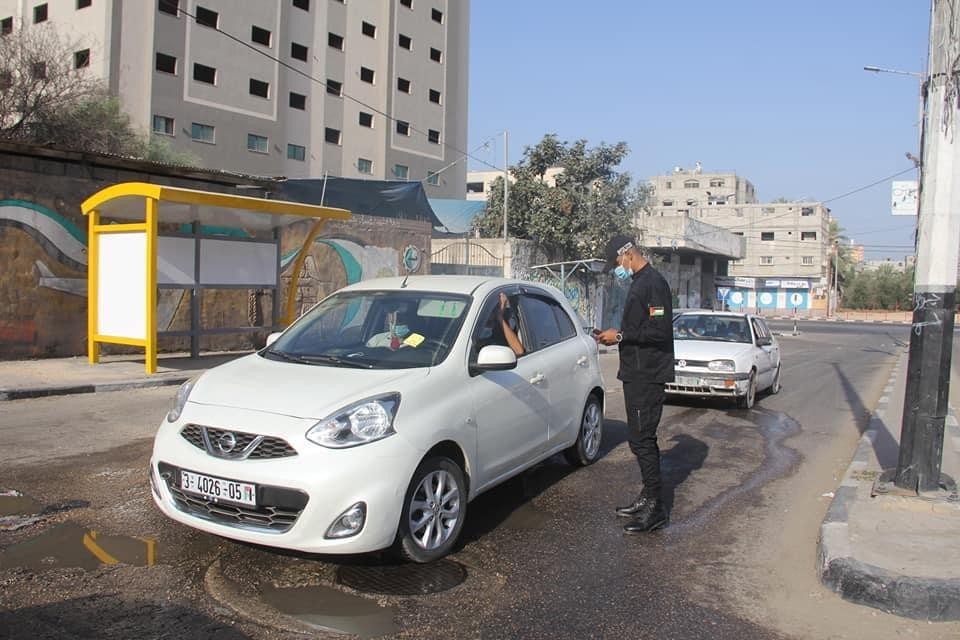 تشديد الإغلاق على بعض مناطق قطاع غزة لمواجهة فيروس "كورونا"