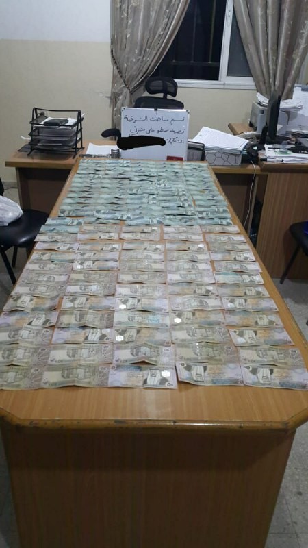 إنجاز قضية سرقة مبلغ 6,700 دينار أردني بخانيونس