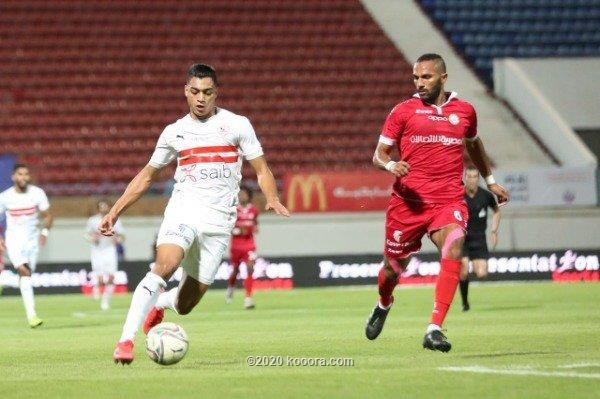 بالصور : الزمالك يعزز الوصافة ويطيح بالحدود خارج الدوري المصري