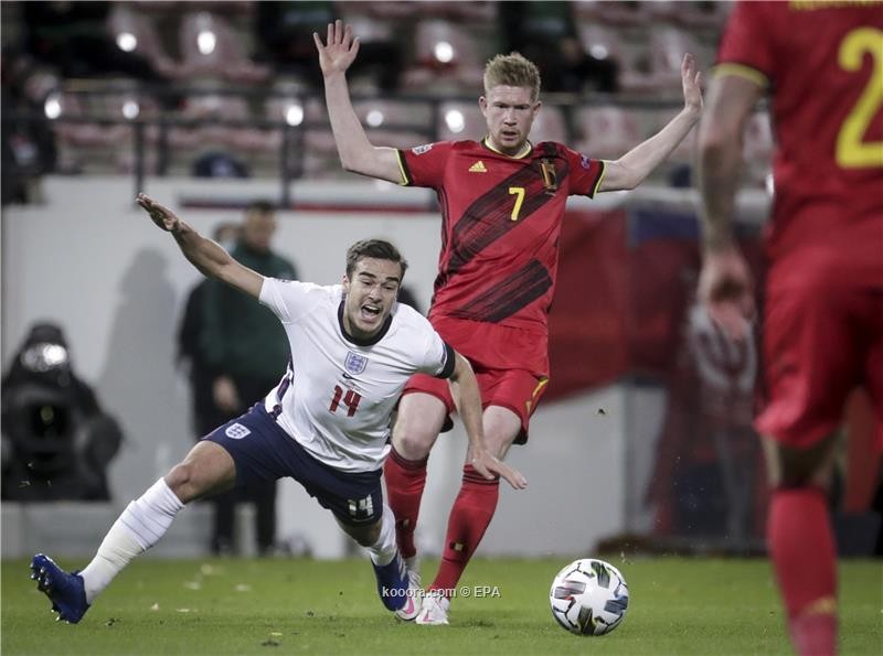 بالصور : المنتخب البلجيكي يتغلب على الانجليزي بهدفين نظيفين