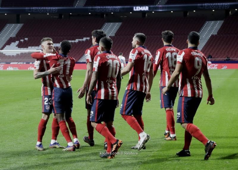 بالصور : اتلتكو مدريد يواصل انتصاراته بعبور بلد الوليد