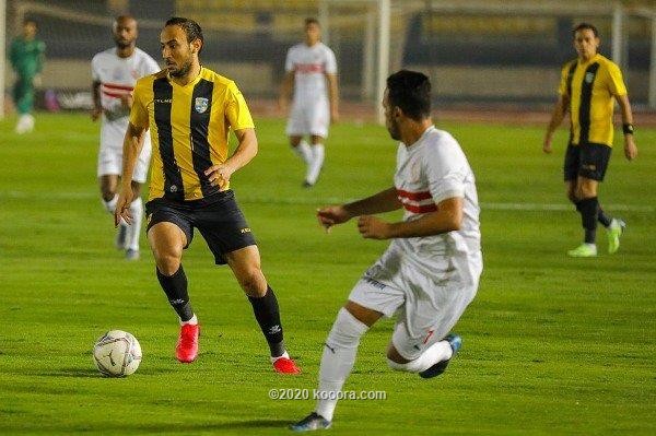 بالصور : رغم كل الازمات الزمالك يقهر المقاولون بهدفين نظيفين