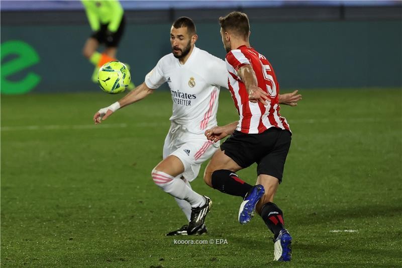 بالصور : بن زيما يقود ريال مدريد للفوز على اتلتك بلباو بثلاثية مقابل هدف