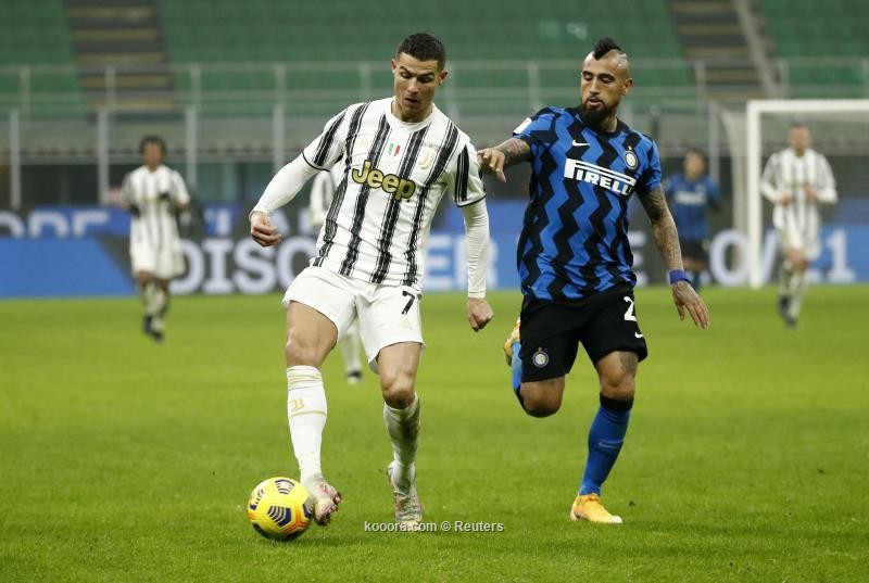 بالصور.. ثنائية رونالدو في سان سيرو تضع قدما ليوفنتوس بنهائي الكأس