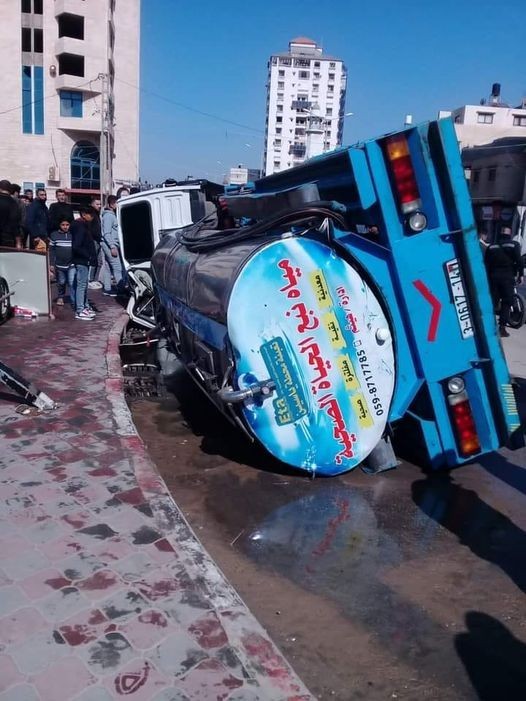 إصابات بحادث سير في قطاع غزة