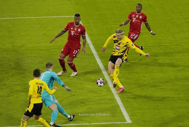 بالصور: بايرن يقلب الطاولة على دورتموند برباعية.. ويستعيد الصدارة
