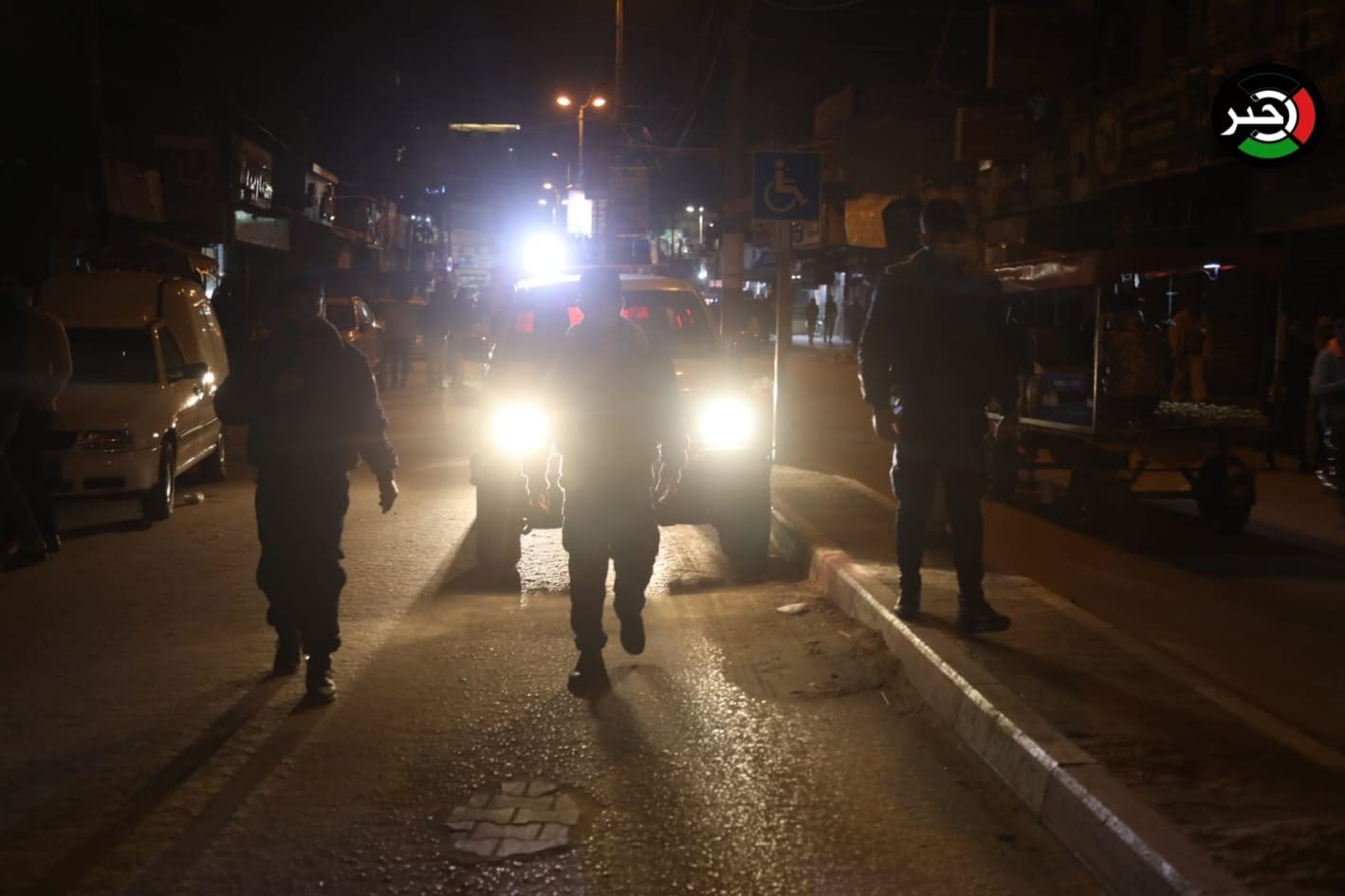 شاهد: وكالة "خبر" ترصد بدء سريان الإغلاق الليلي بقطاع غزة