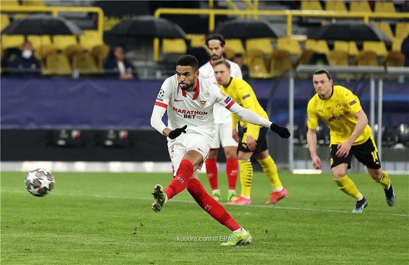 بالصور : دورتموند يتاهل لربع نهائي دوري الابطال رغم تعادله مع اشبيلية