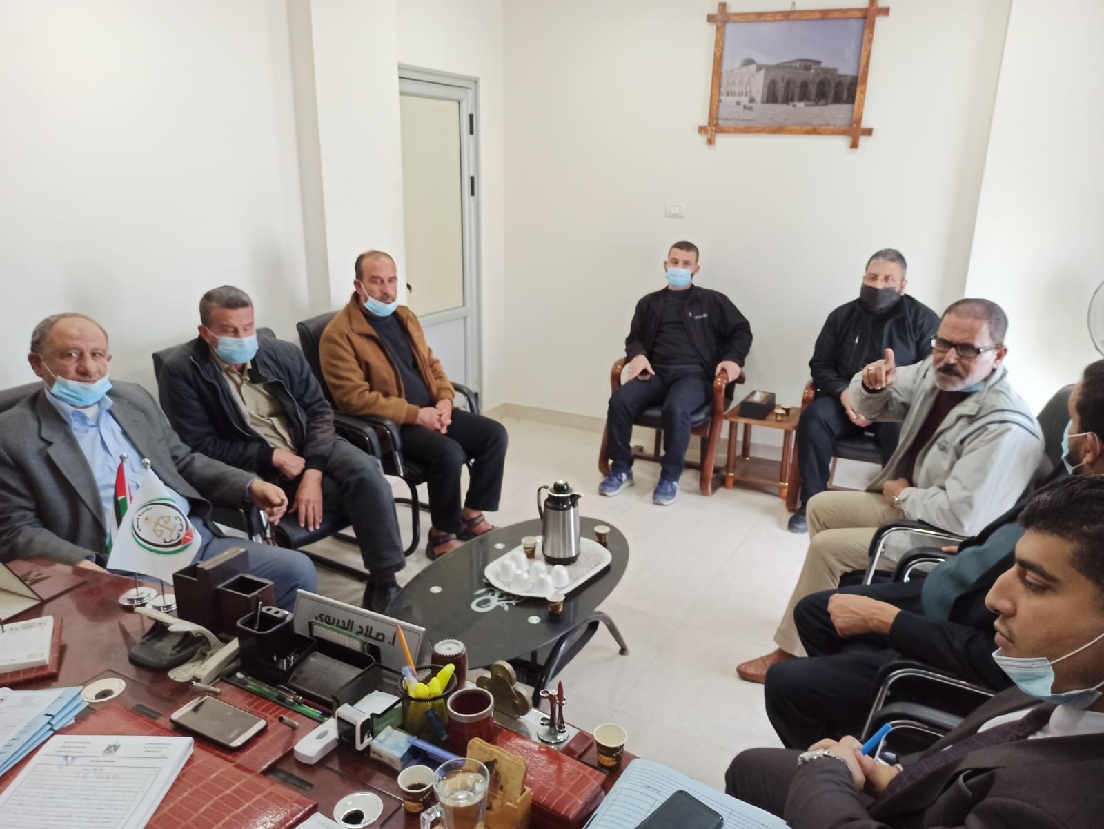 تفاصيل لقاء رئيس نيابة غزّة مع عائلة العرعير