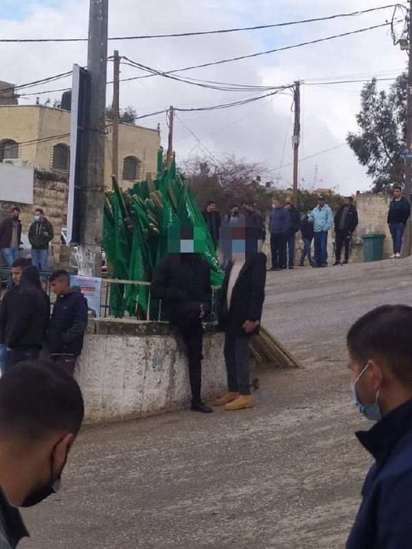 بدء تشييع جثمان القياديين في حماس عمر البرغوثي وعدنان أبو تبانة