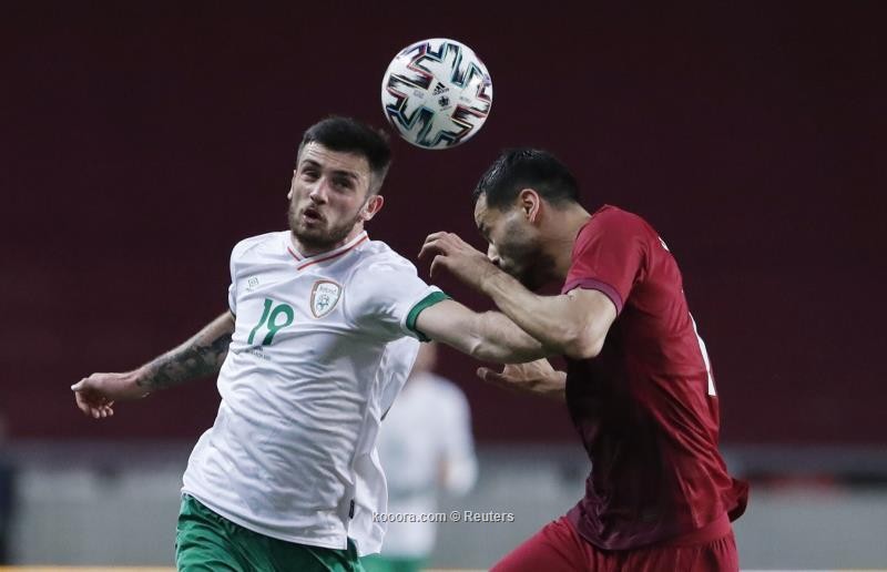 بالصور : قطر تواصل مناطحة منتخبات أوروبا بتعادل مع أيرلندا