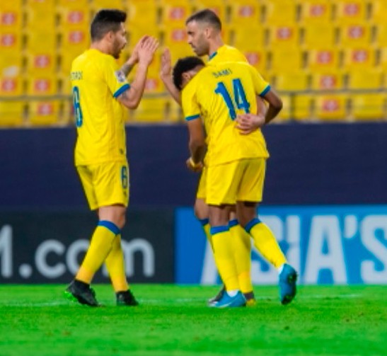 يالصور : النصر يهزم فولاد ويعتلي صدارة مجموعته بدوري الأبطال