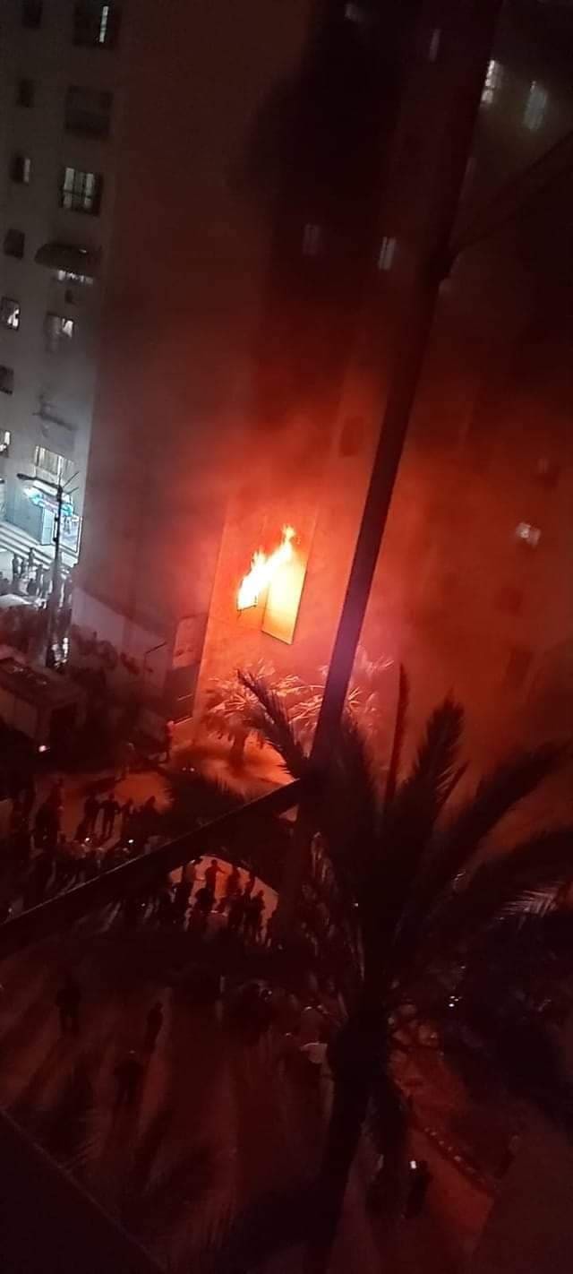 4 إصابات بالاختناق إثر حريق شقة شمال قطاع غزة
