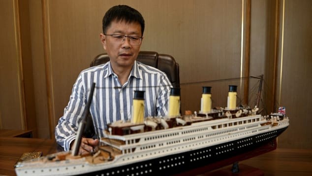شاهدوا | نسخة طبق الأصل عن "سفينة تيتانيك" بالصين