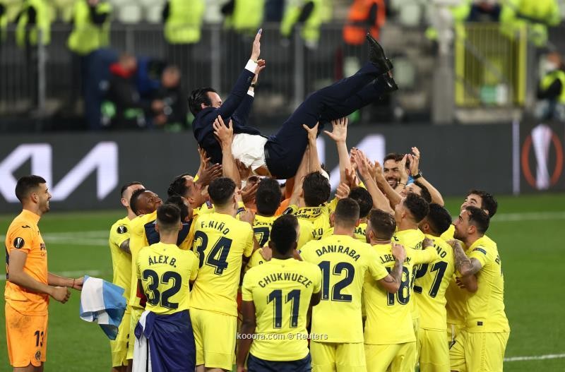 بالصور: فياريال بطلًا للدوري الأوروبي على حساب مانشستر ينايتد