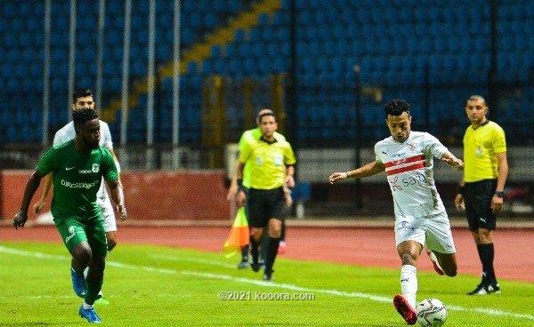 بالصور: الزمالك يصعق المصري في مباراة الدراما والإثارة التحكيمية