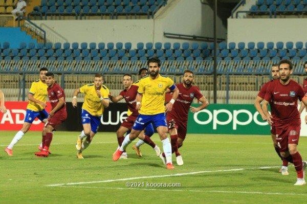 بالصور: شيلونجو يقود الإسماعيلي للفوز على المقاصة