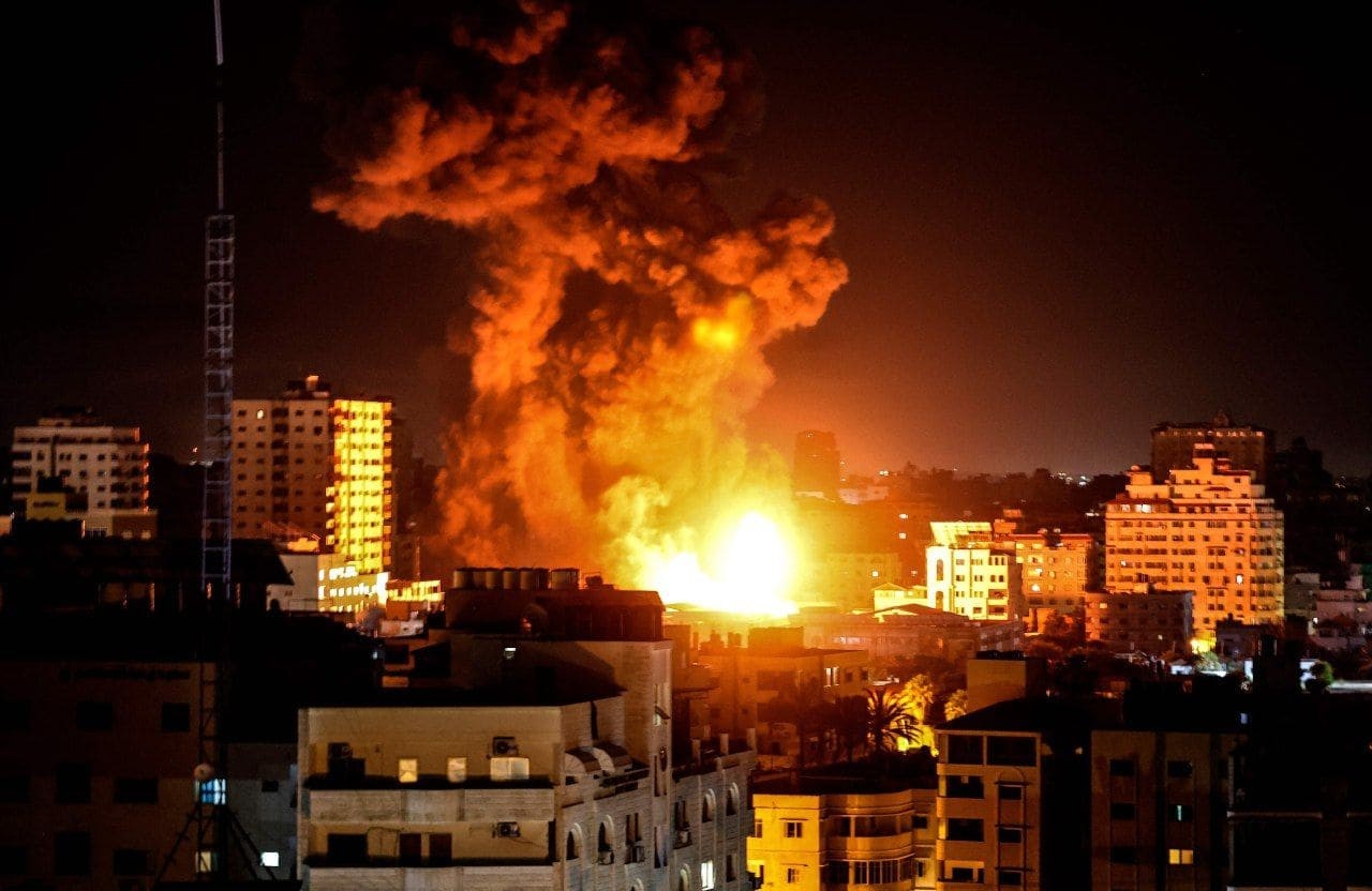 الطيران الحربي الإسرائيلي يشن سلسلة غارات في قطاع غزة
