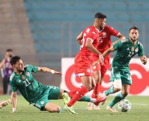بالصور.. بونجاح ومحرز يقودان الجزائر للفوز على تونس