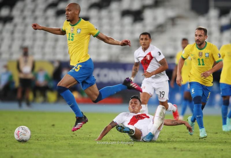 بالصور: البرازيل تغرق شباك البيرو في كوبا أميركا