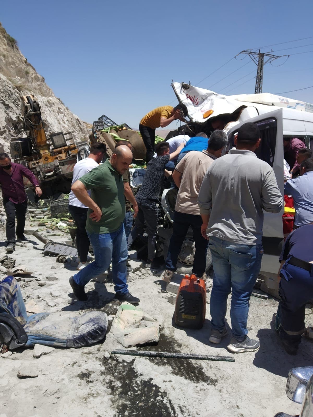 مصرع مواطنَين وإصابة 5 آخرين في حادث سير شمال نابلس