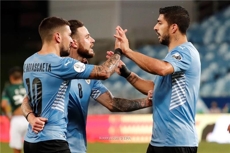 بالصور: أوروجواي تعمق جراح بوليفيا بثنائية