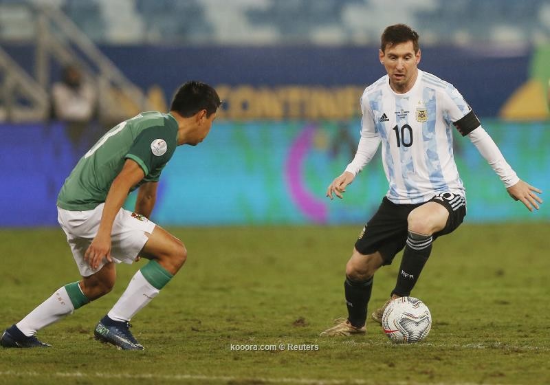 بالصور: رقم قياسي جديد لميسي في اكتساح الأرجنتين لبوليفيا