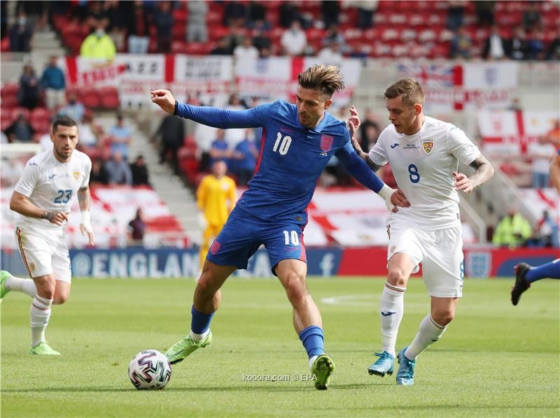 بالصور : المنتخب الانجليزي يفوز وديا على الروماني بهدف يتيم