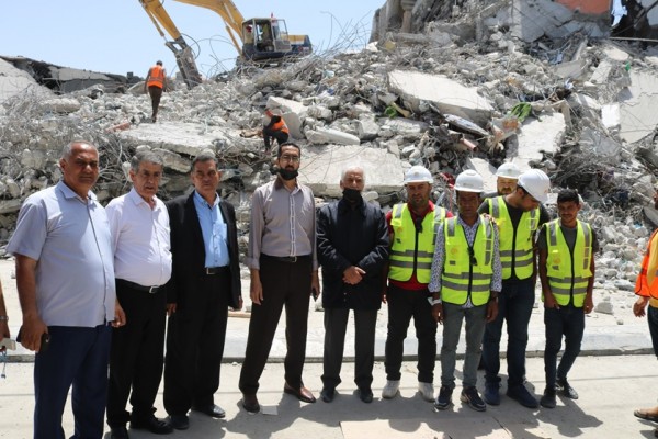 أبو النجا يُثمن جهود المهندسين والعمال المصريين في إعمار غزّة