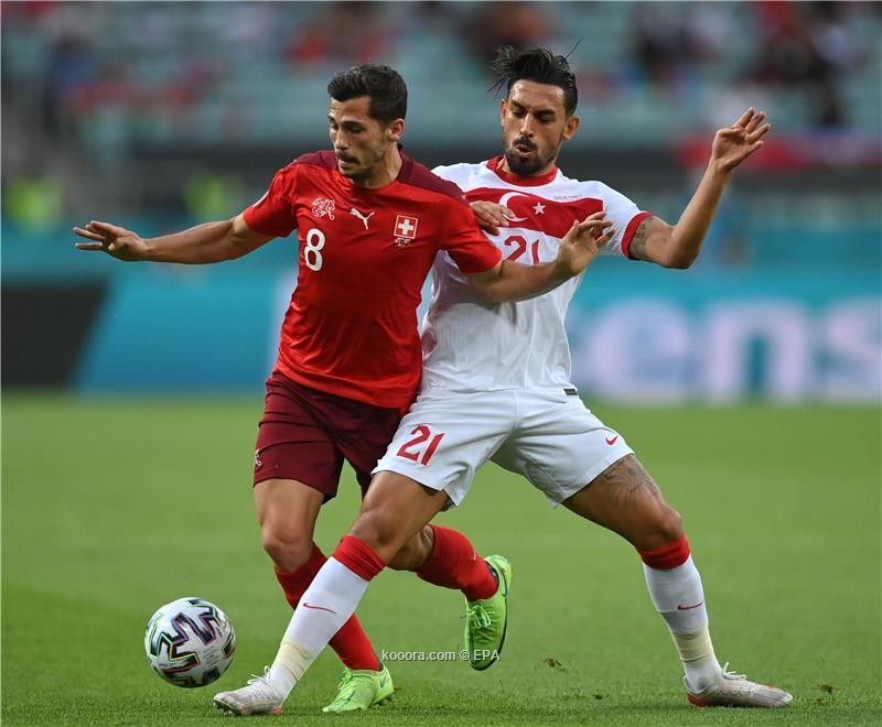 بالصور.. سويسرا تحيي آمالها في اليورو من بوابة تركيا
