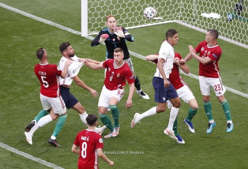 بالصور : منتخب المجر يتعادل ايجابيا مع منتخب فرنسا