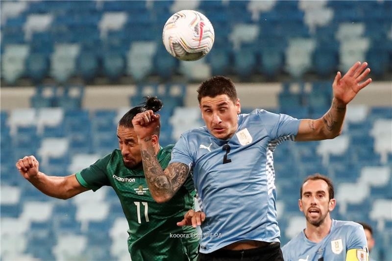 بالصور: أوروجواي تعمق جراح بوليفيا بثنائية