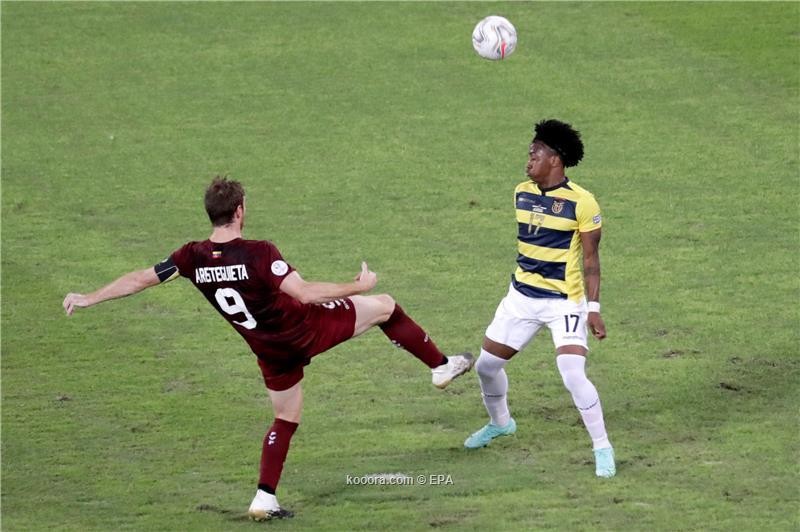 بالصور: فنزويلا تنتزع تعادلا قاتلا أمام الإكوادور في كوبا أمريكا