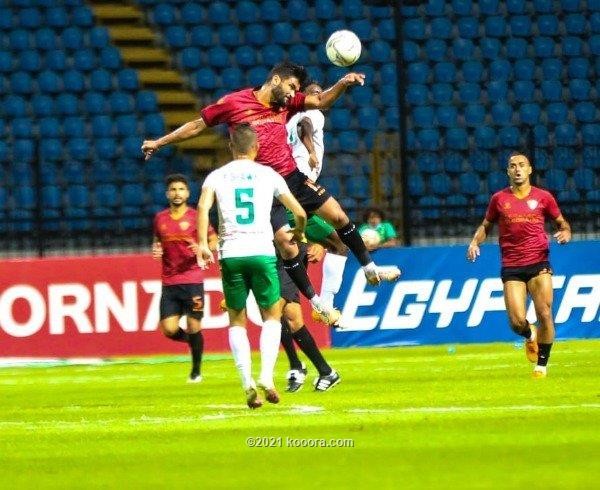 بالصور: المصري يصعق سيراميكا في الرمق الأخير
