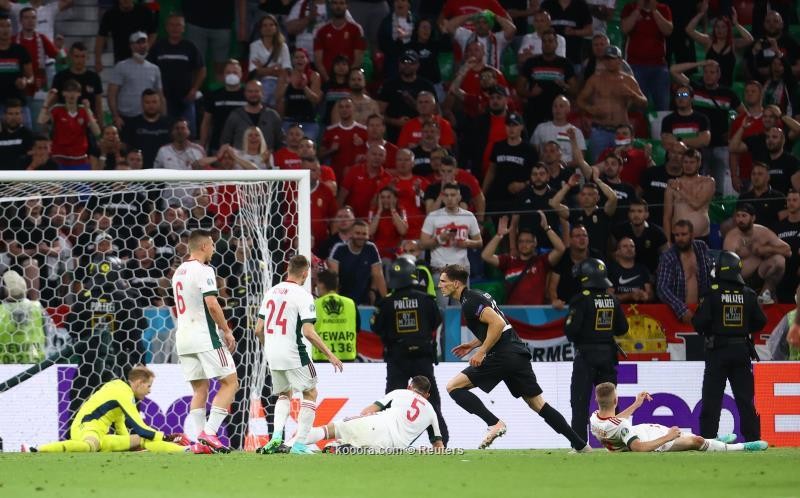 بالصور : المجر تتعادل مع المانيا وتودع اليورو