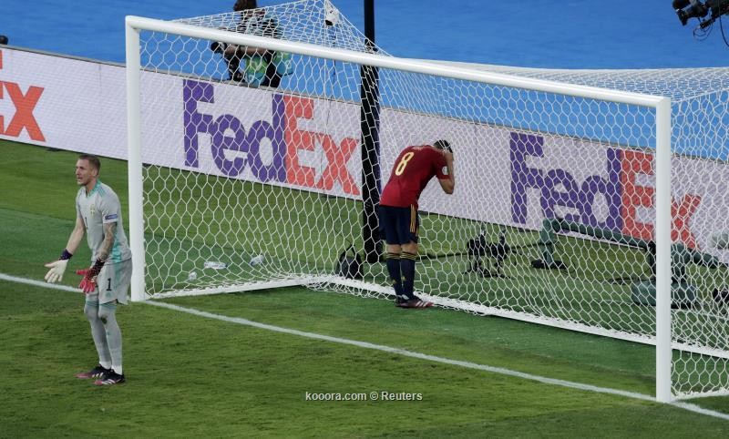 بالصور.. إسبانيا تستهل مشوارها في اليورو بتعادل مُحبط أمام السويد