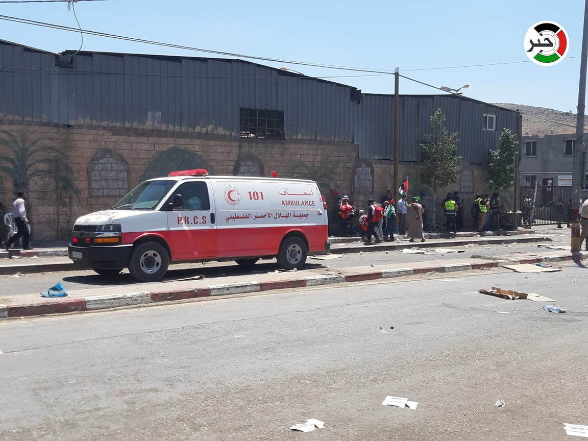 عشرات الإصابات خلال مواجهات مع الاحتلال جنوب نابلس