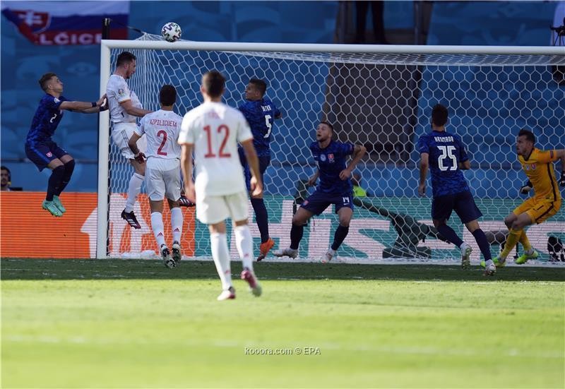 بالصور : إسبانيا تسحق سلوفاكيا بخماسية وتعبر لثمن نهائي اليورو