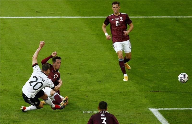 بالصور : المانيا تكتسح لاتفيا وديا بسباعية