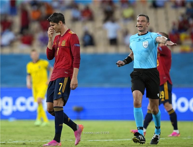 بالصور.. إسبانيا تستهل مشوارها في اليورو بتعادل مُحبط أمام السويد