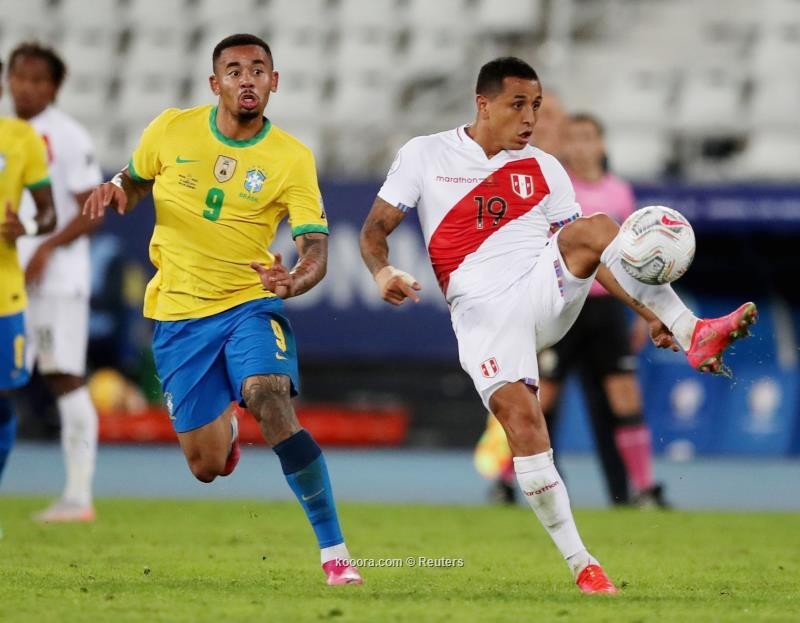 بالصور: البرازيل تغرق شباك البيرو في كوبا أميركا