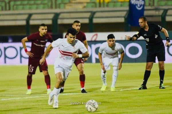 بالصور: الزمالك يعزز صدارته بفوز باهت على المقاصة