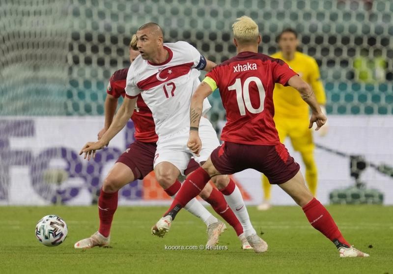 بالصور.. سويسرا تحيي آمالها في اليورو من بوابة تركيا